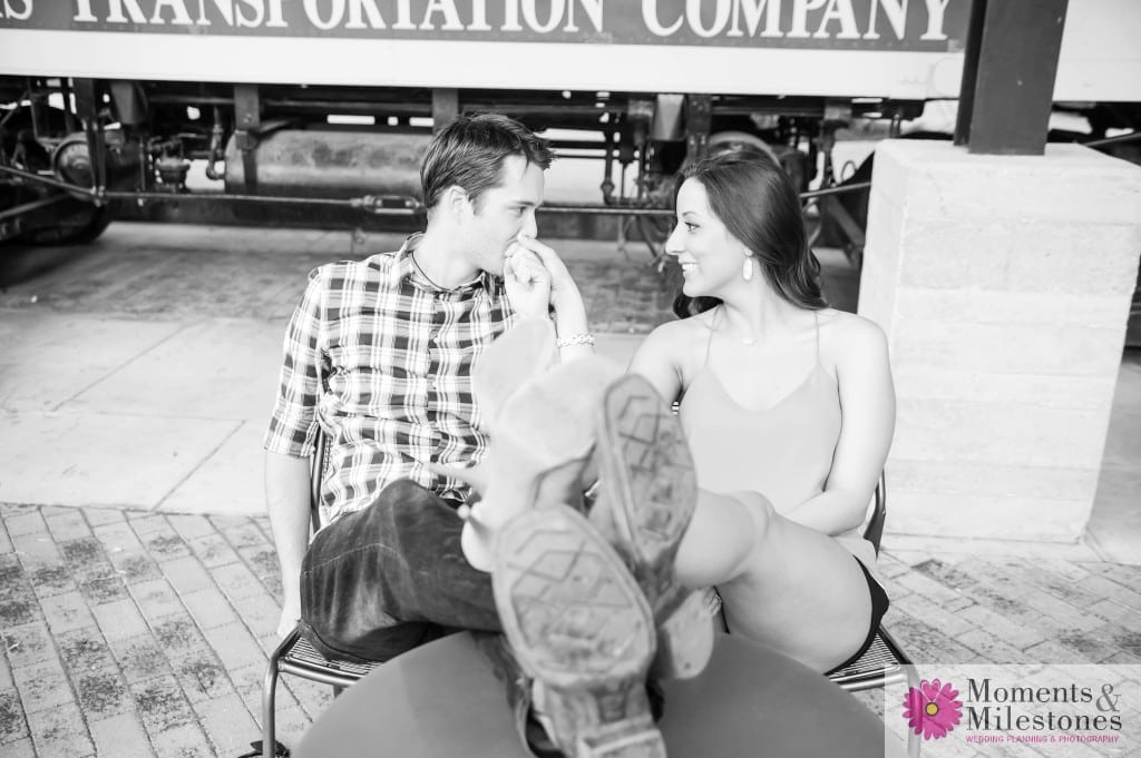 Contemporary Engagement Photography at The Pearl in San Antonio, Texas
