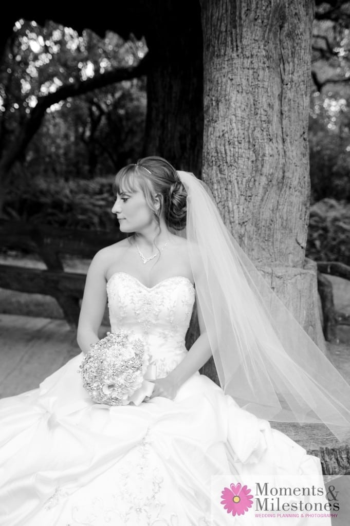 Elegant Bridal Session at Landa Library, San Antonio, TX